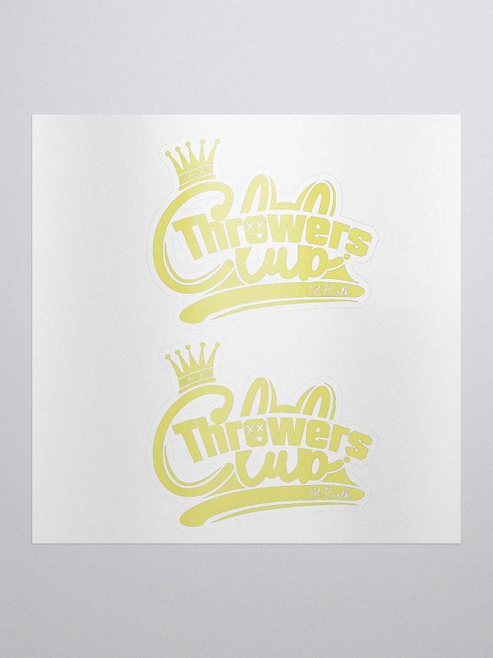 TClub Yellow Sticker product image (1)