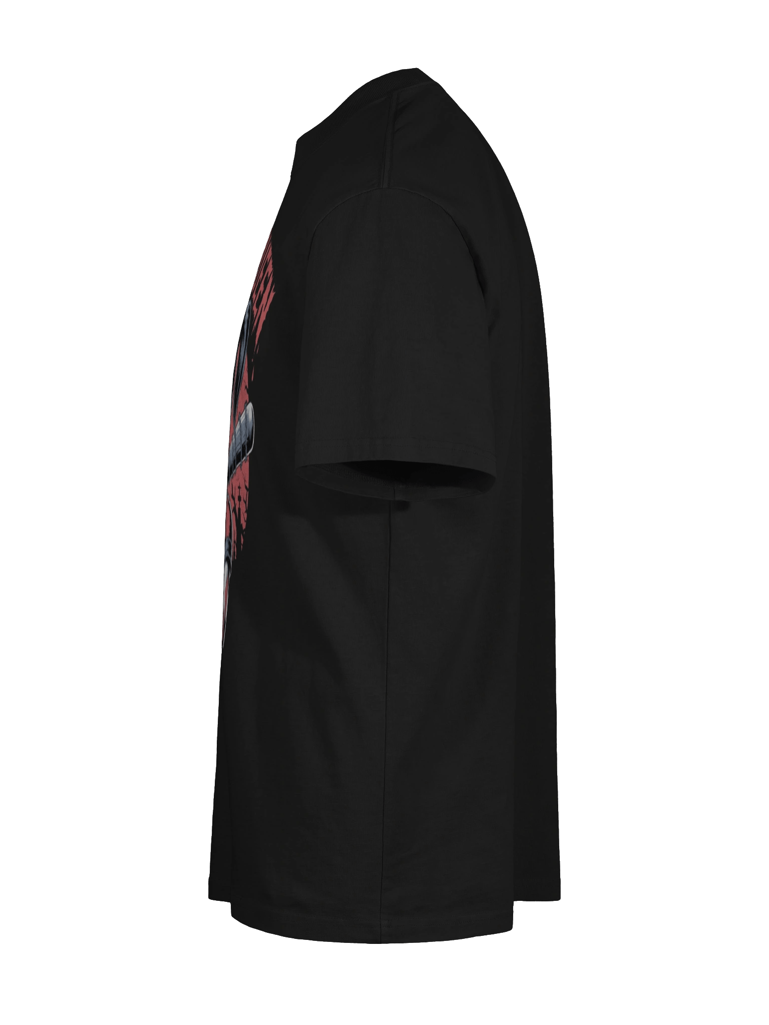 Harley Quinn 'Chaos is Queen' Oversized Faded T-Shirt product image (10)