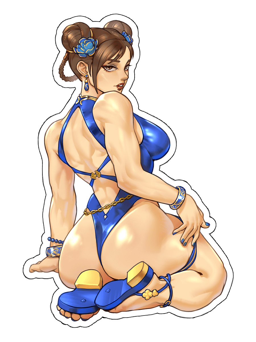 Summer Chun-Li Sticker product image (1)