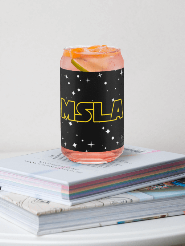 MSLA Dark Side Logo - Can Shaped Glass product image (9)