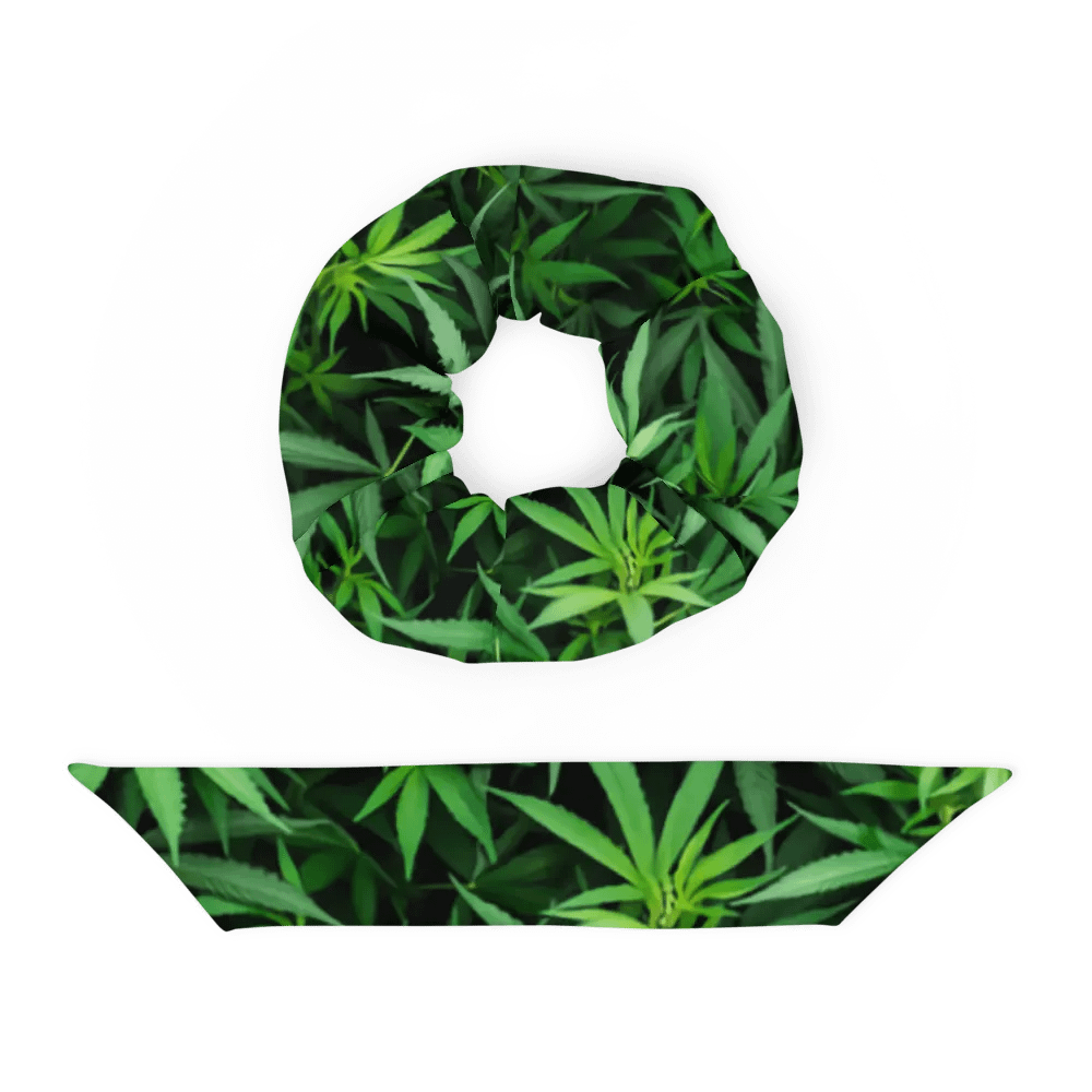 Green Dream All-Over Scrunchie product image (4)