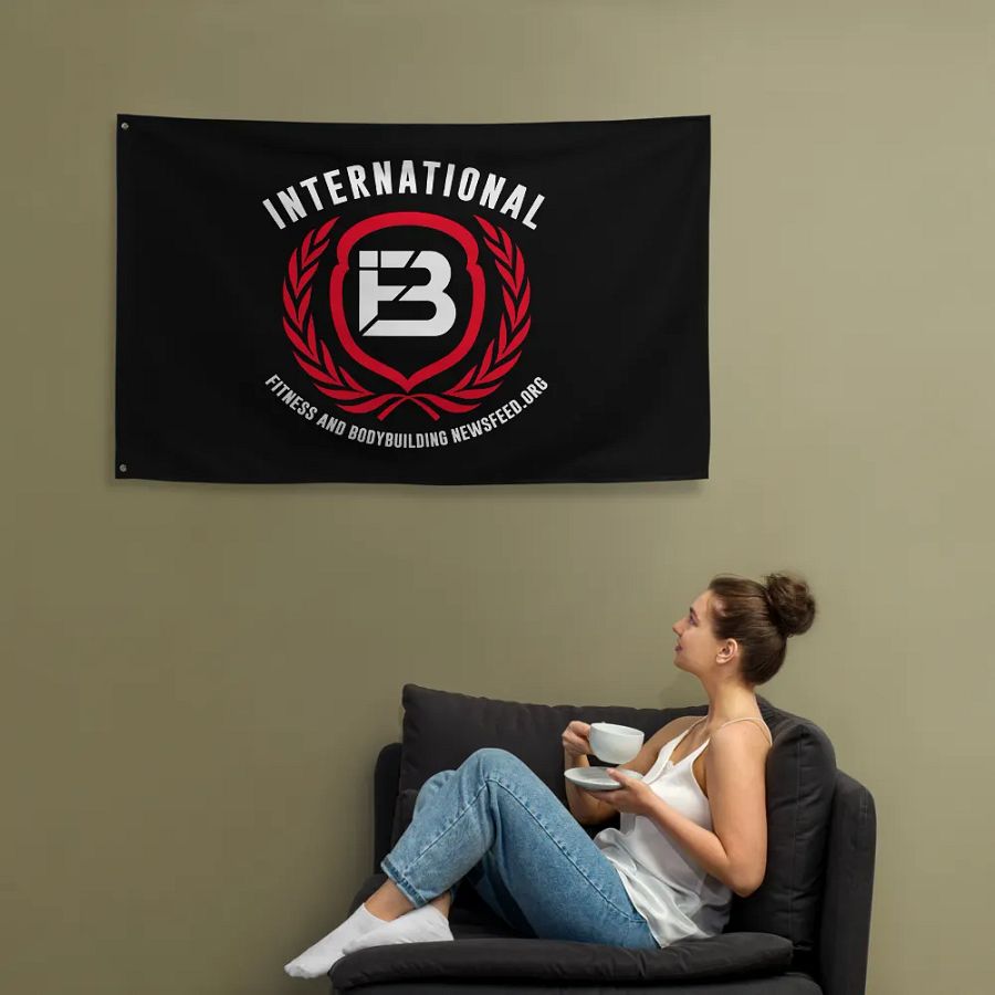 IFBNewsfeed.Org's All-Over Print Flag product image (12)