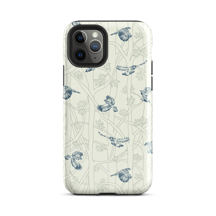 Jabbering Jays Forest iPhone® Tough Case product image (25)