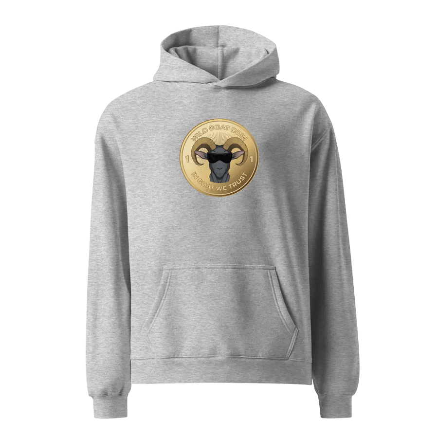 Bold Coin Hoodie [Gray] product image (1)