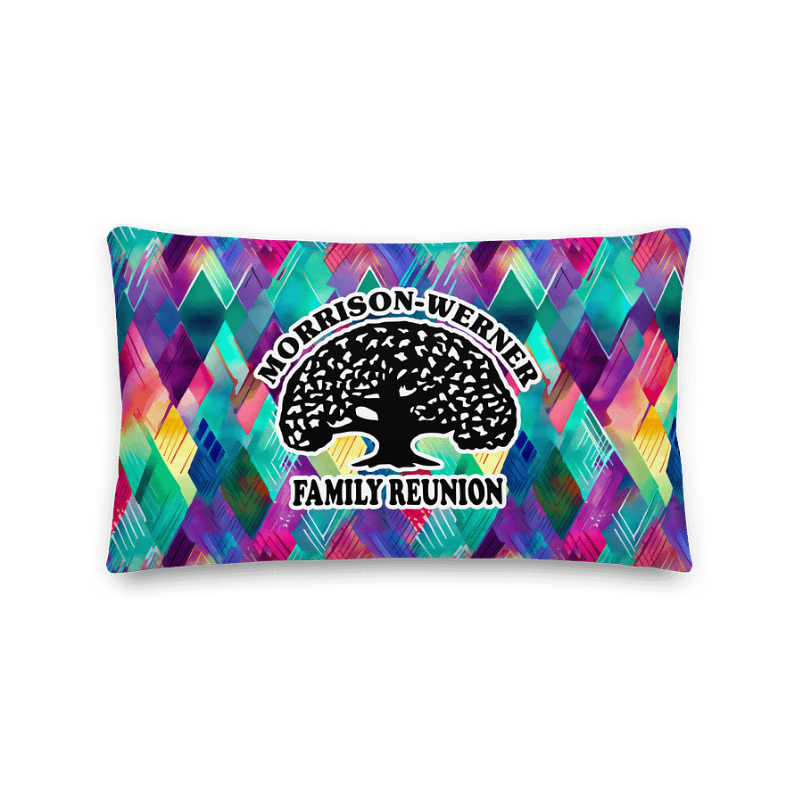 "Watercolor Diamonds" Premium Pillow product image (1)