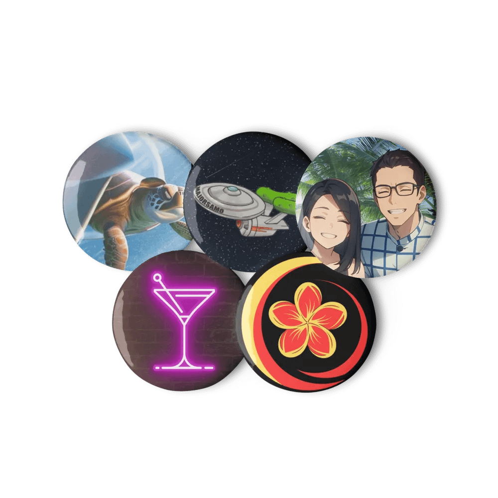 Warp Drive Five Button Set #2 product image (4)