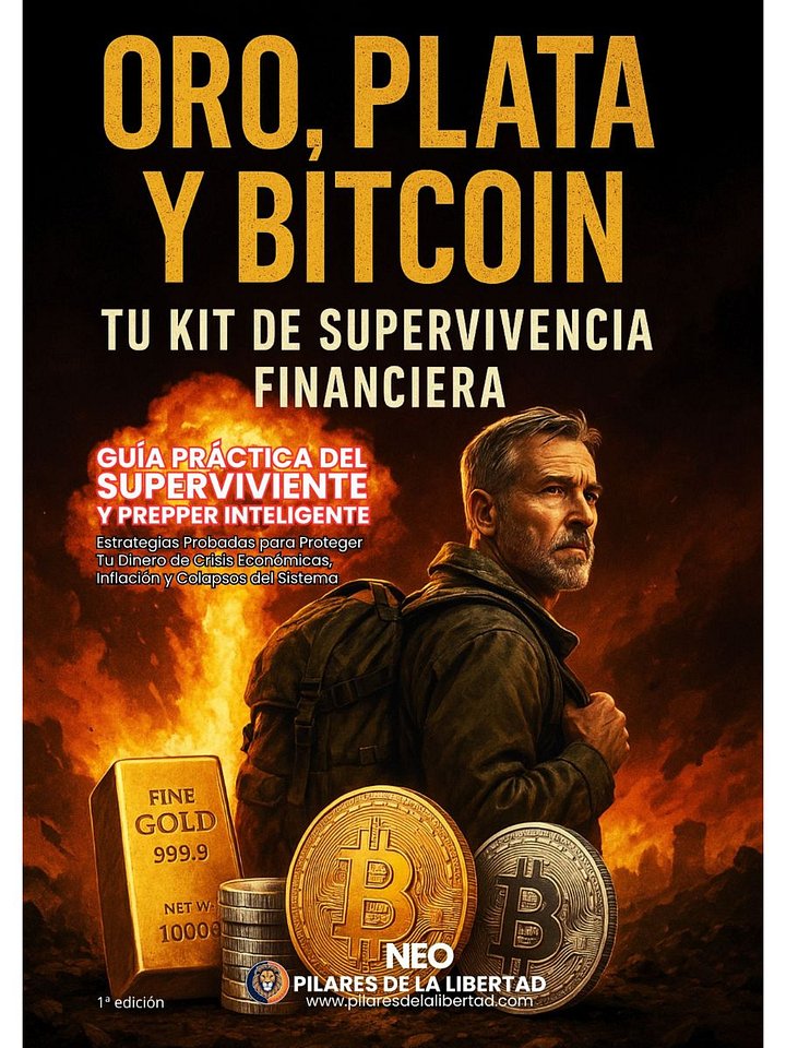ORO, PLATA Y BITCOIN: TU KIT DE SUPERVIVENCIA FINANCIERA product image (1)