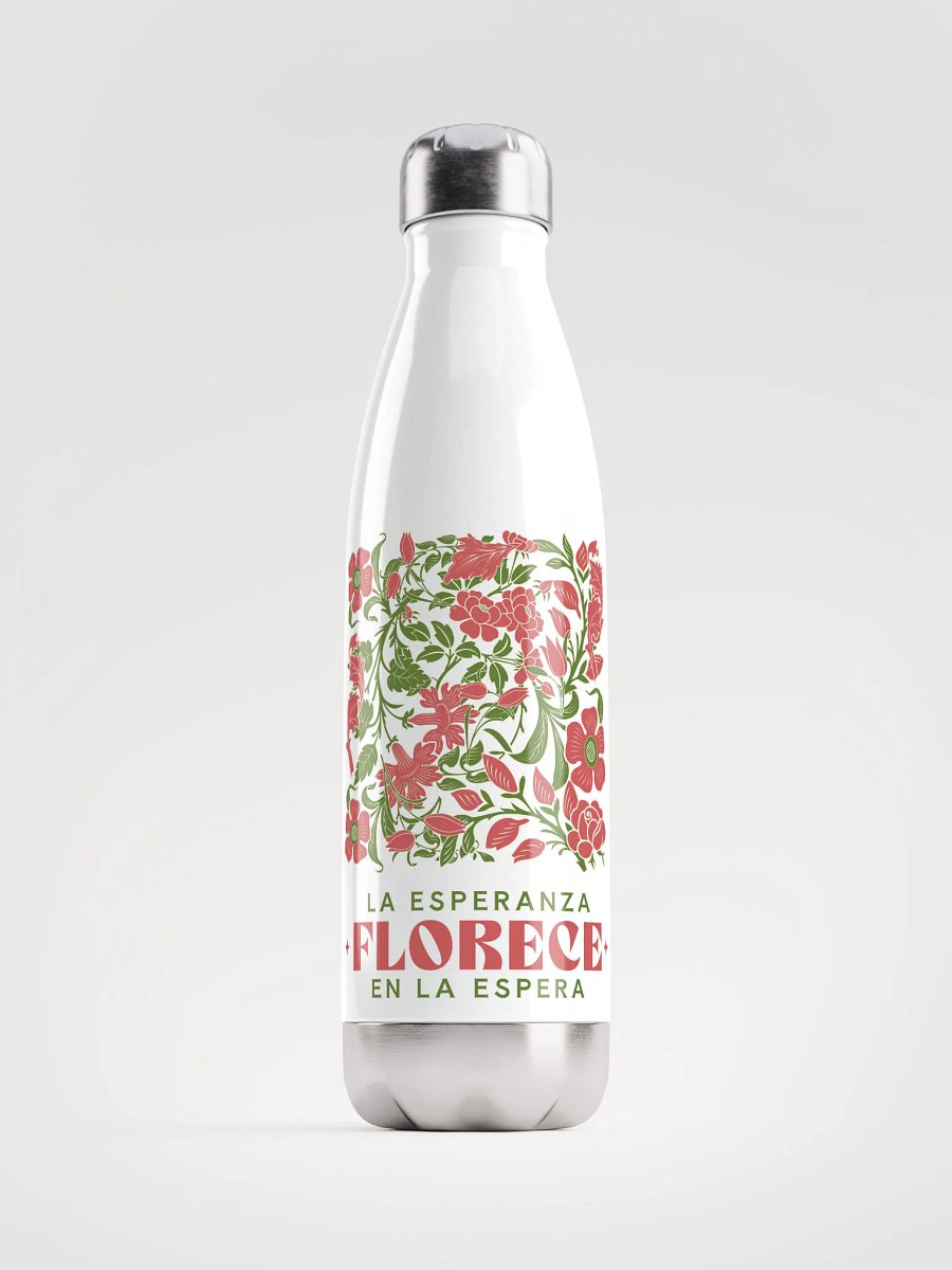 Esperanza Floral Stainless Steel Water Bottle product image (1)