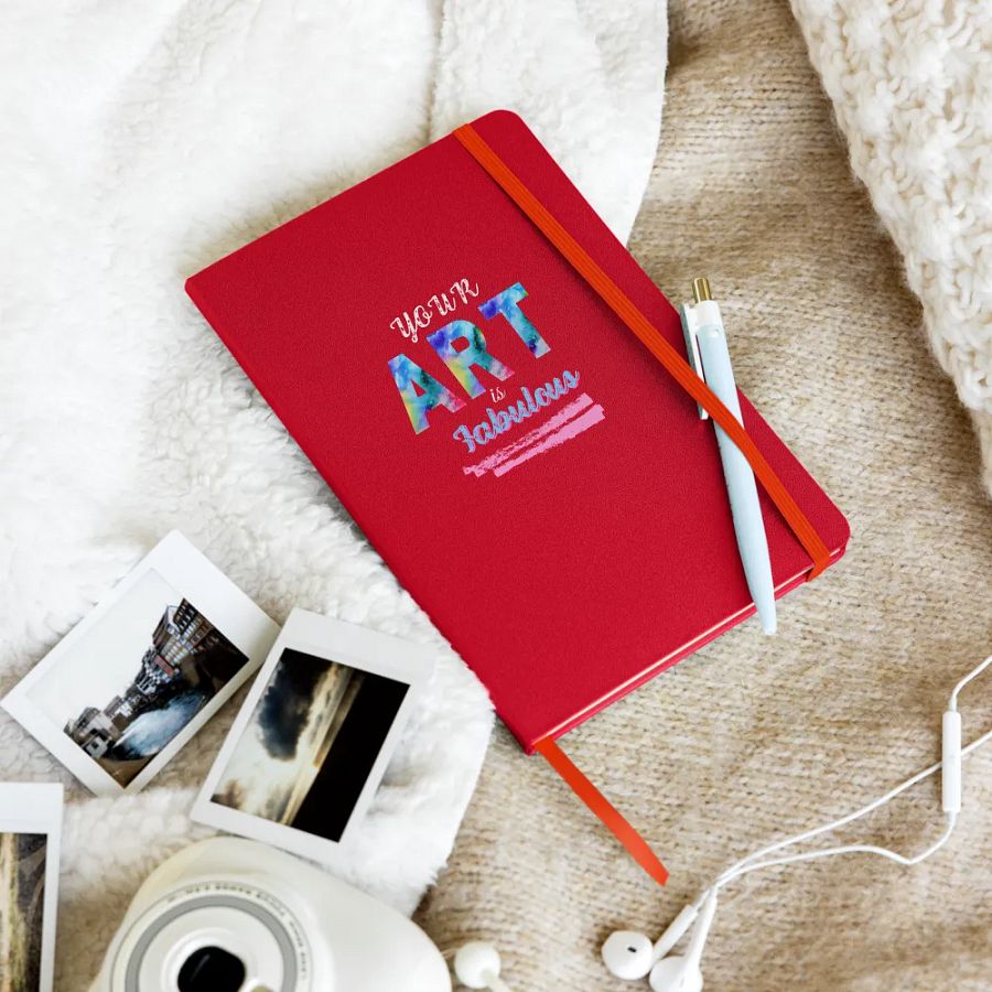 Vibrant ART Fabulous Hardcover Notebook For art students moms daughters friends art teachers product image (10)