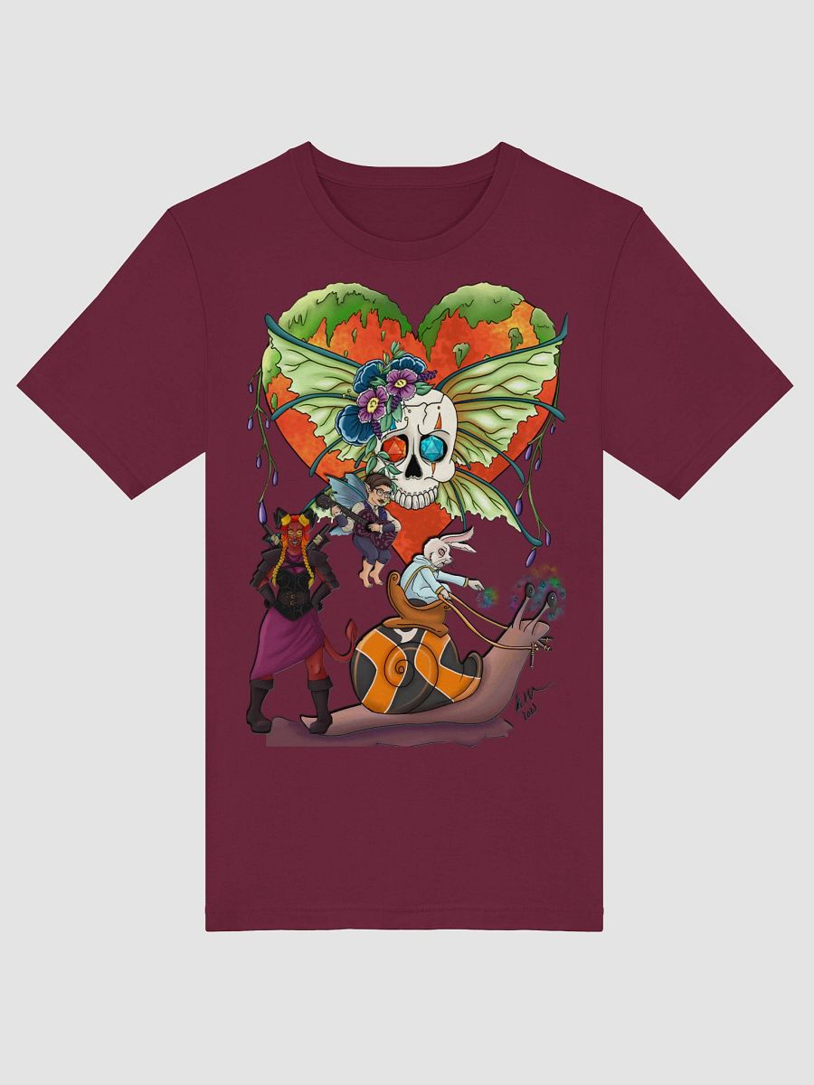 Love Death and Dice: The Wild Beyond – Feywild Chaos Tee product image (29)
