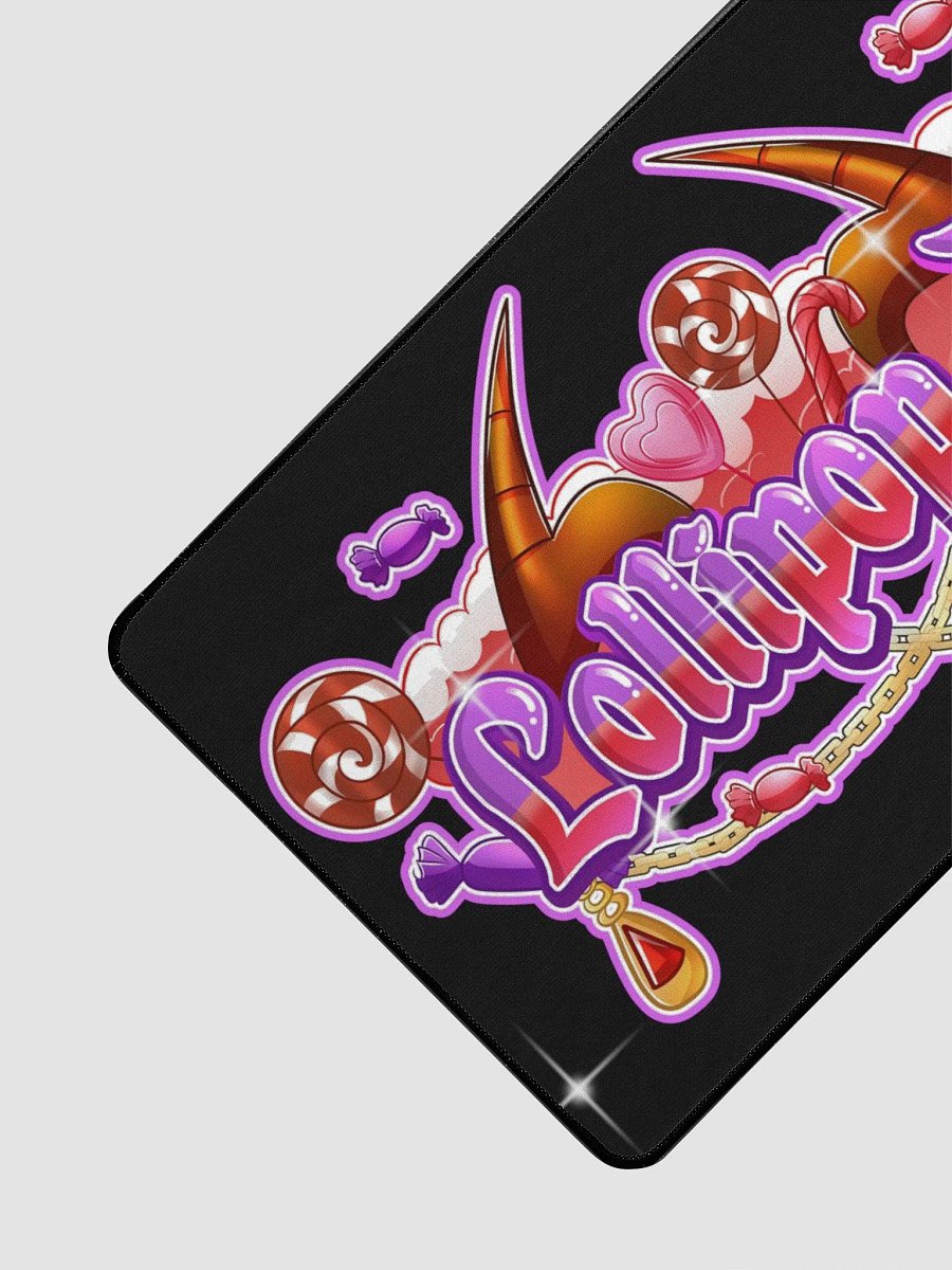 Lollipop Desk Mat Black Large product image (3)