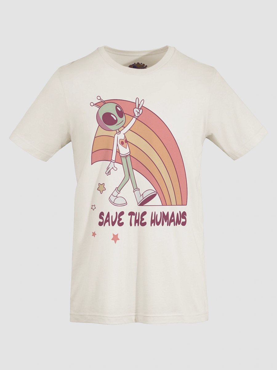 Save the Humans Alien T-Shirt product image (4)