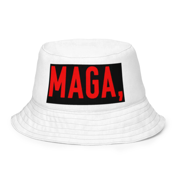"MAGA, I Feel Like a Woman" Bucket Hat – Parody Whitney Official Merch product image (1)