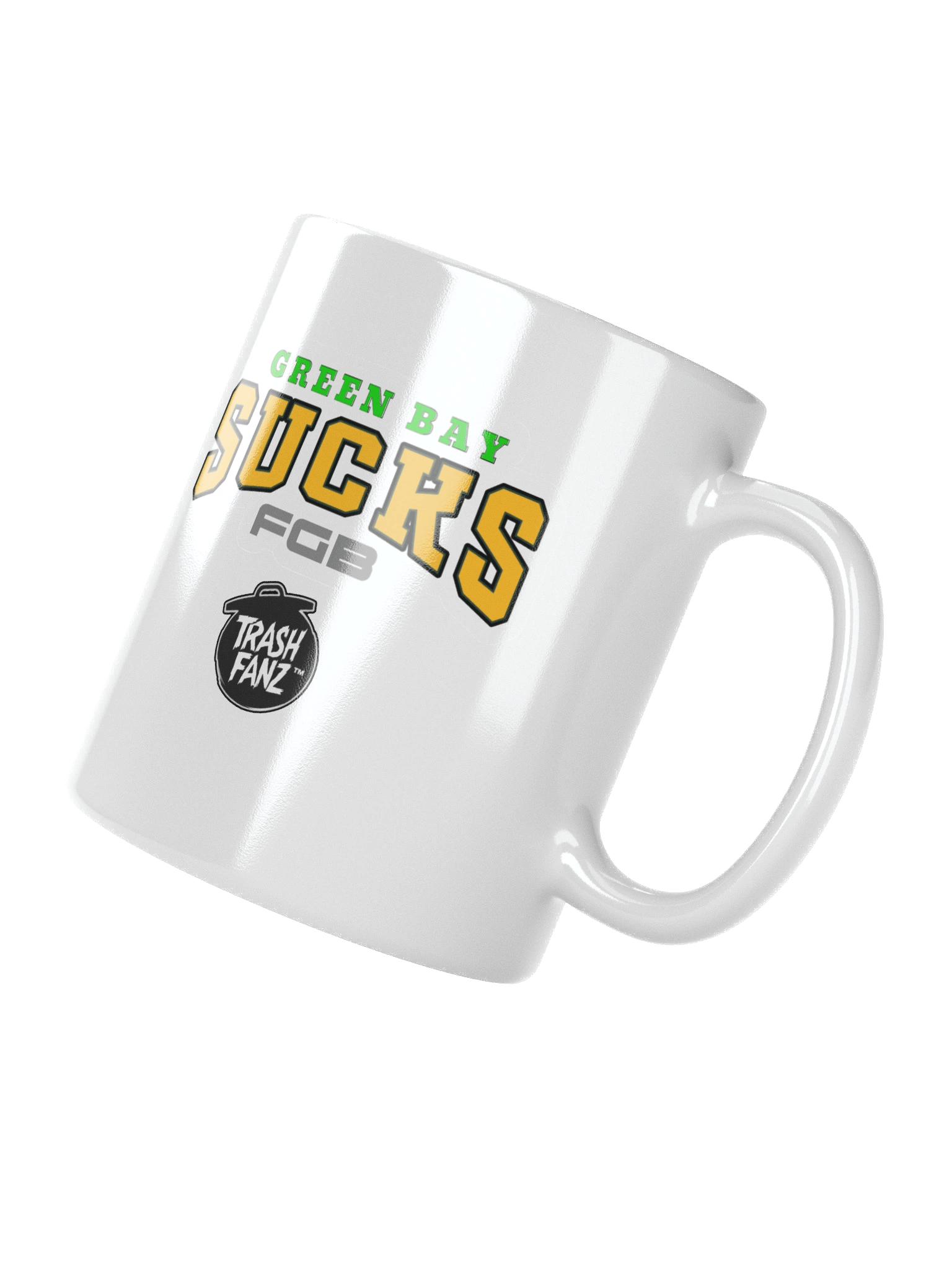 Green Bay Sucks Fudge Packers Mug | Green Bay Packers | Trash Fanz | NFL Rivals Locker product image (3)