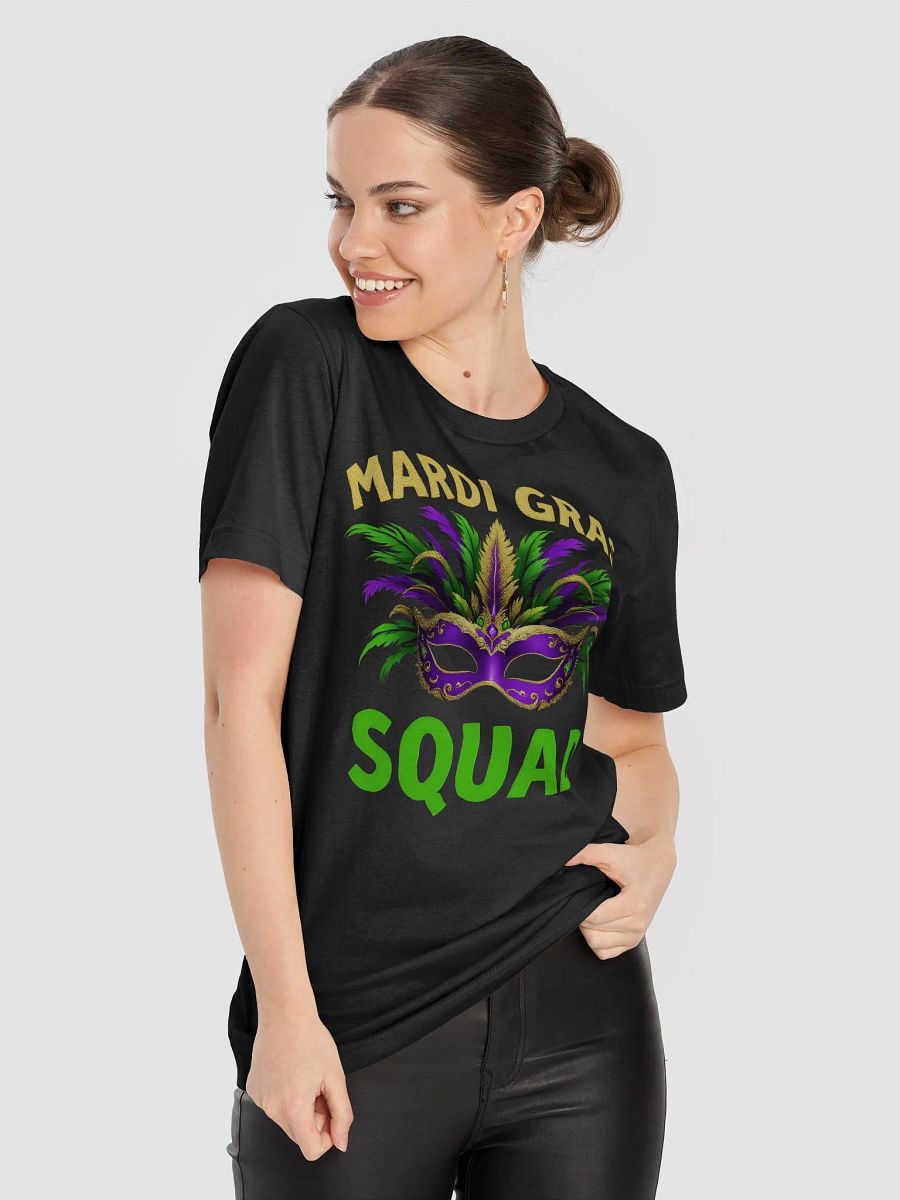 Mardi Gras Squad Mask T-Shirt product image (6)