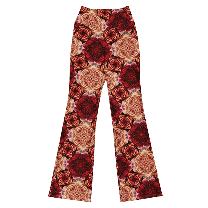 Rose Bouquet Flare Leggings product image (1)