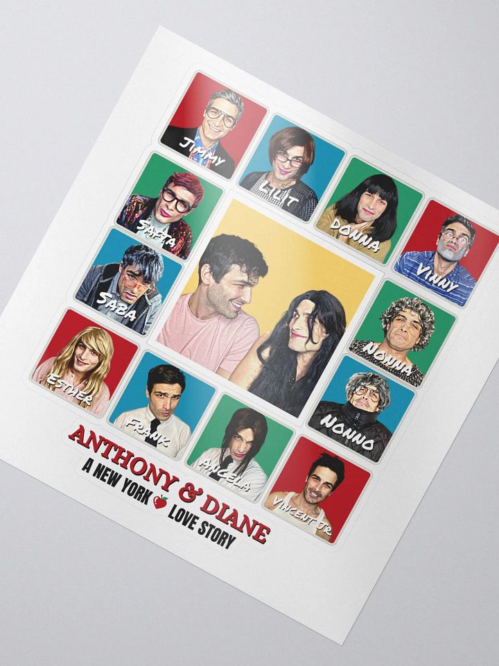 The Family & Friends Poster Sticker product image (2)