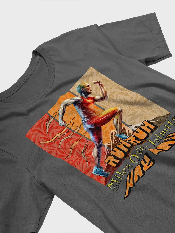 Run Run Miles Over Limits Male Running Speed Burst Dynamic T-Shirt product image (2)