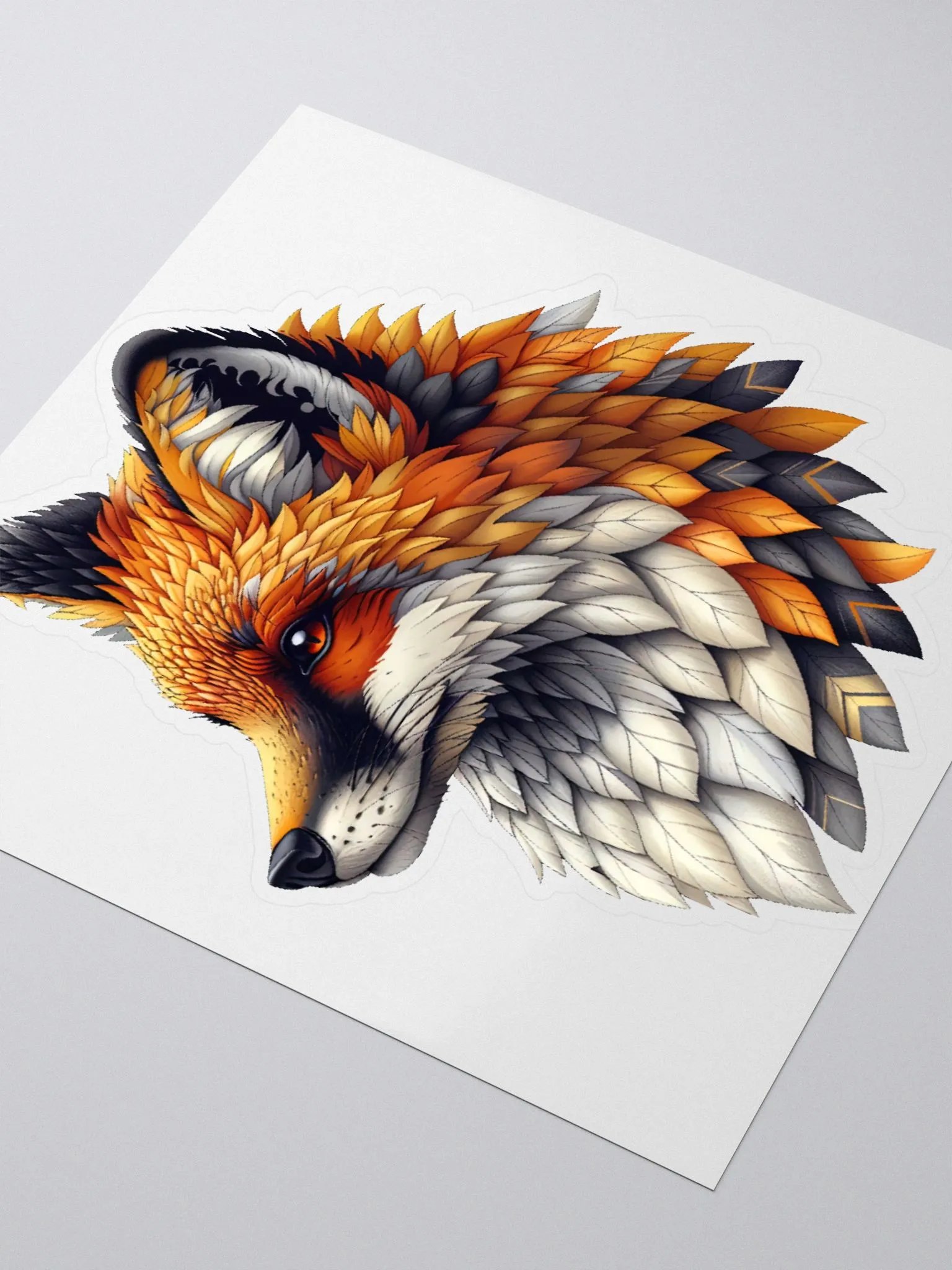 Regal Vulpine Sticker product image (8)