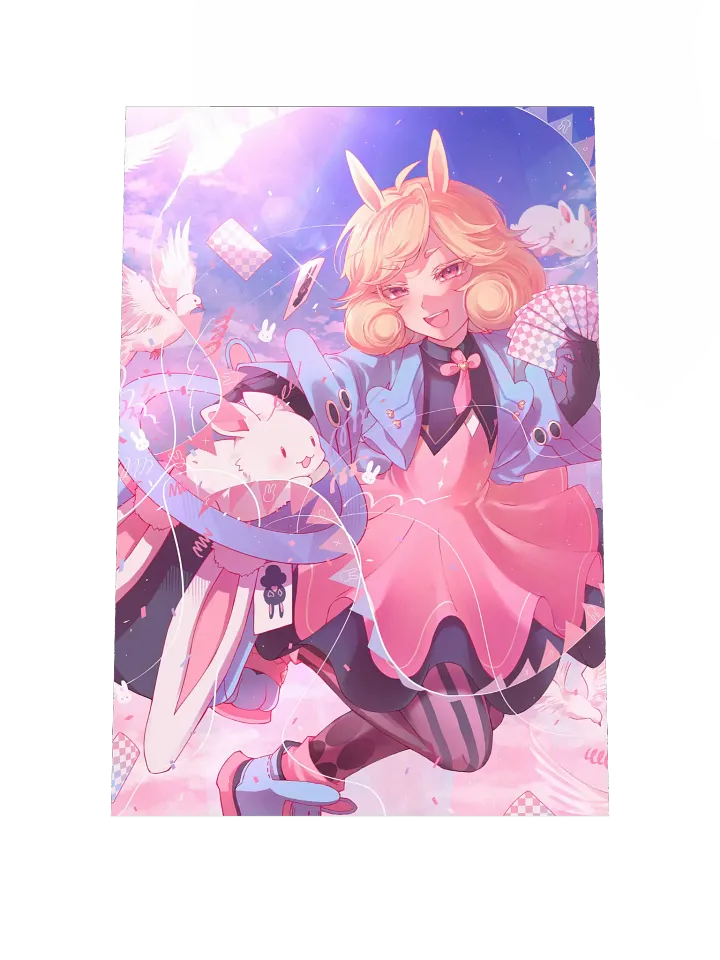 (12" x 18") Rabbit Finii Print product image (1)