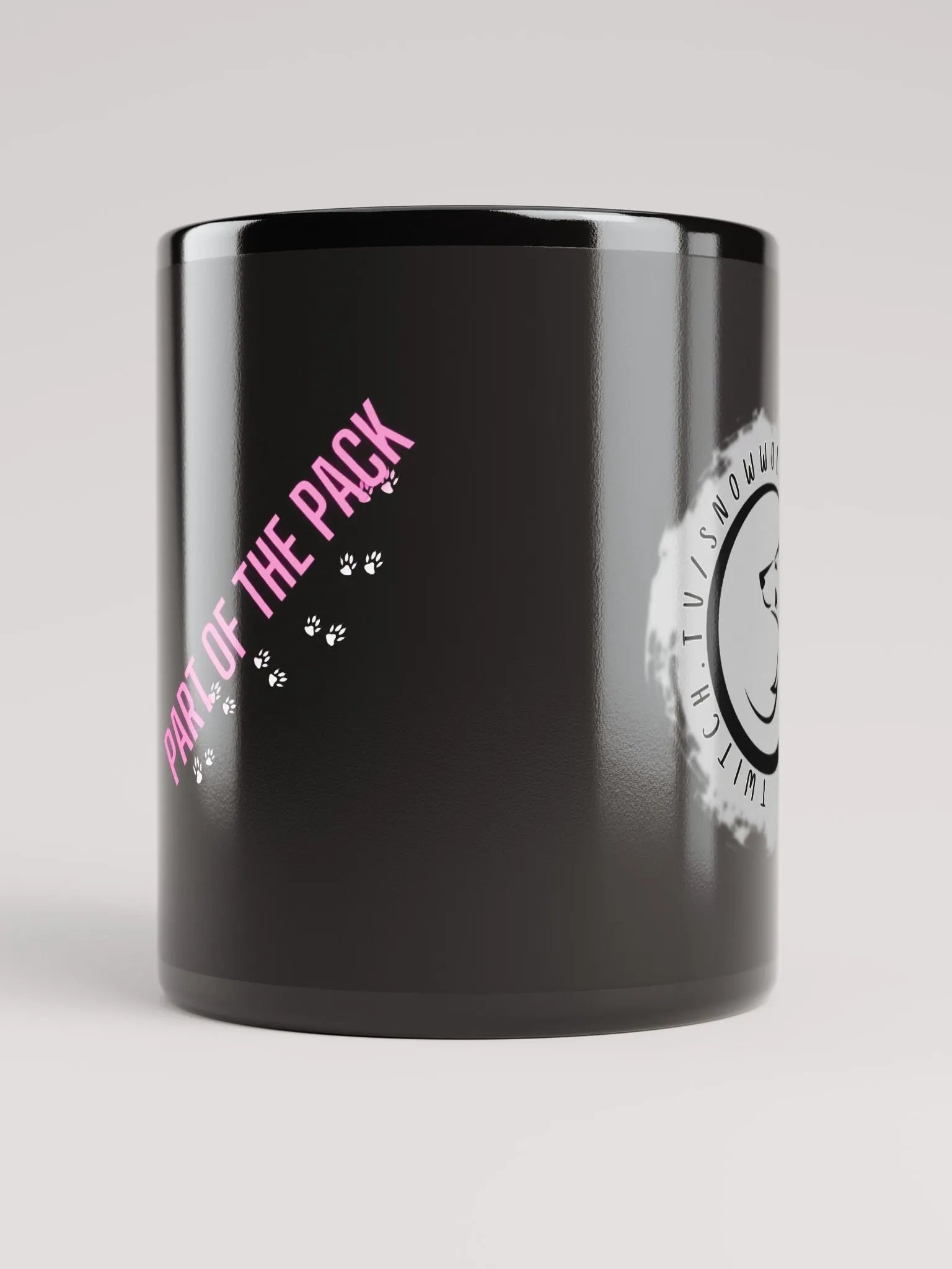 Snowwolfess Twitch Logo - Part of The Pack mug product image (10)