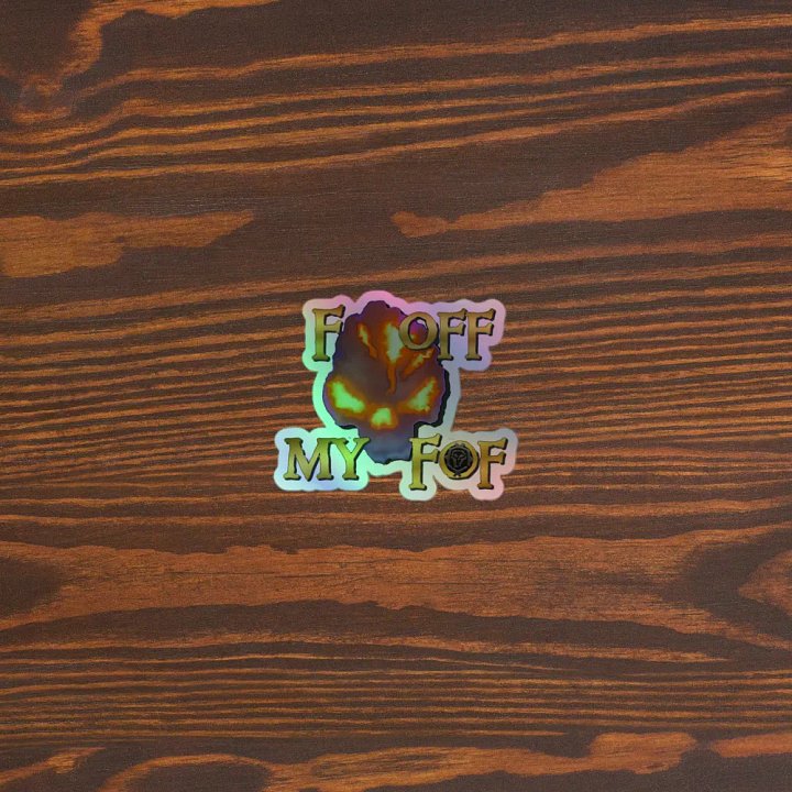 Holographic Sticker- 