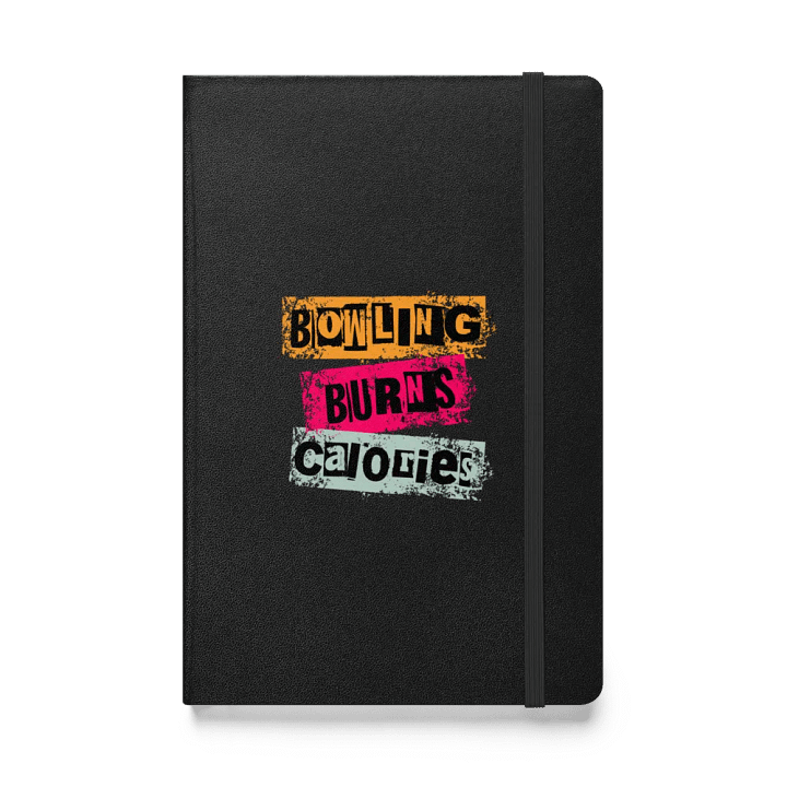 Bowling Burns Calories Playful Journal product image (1)