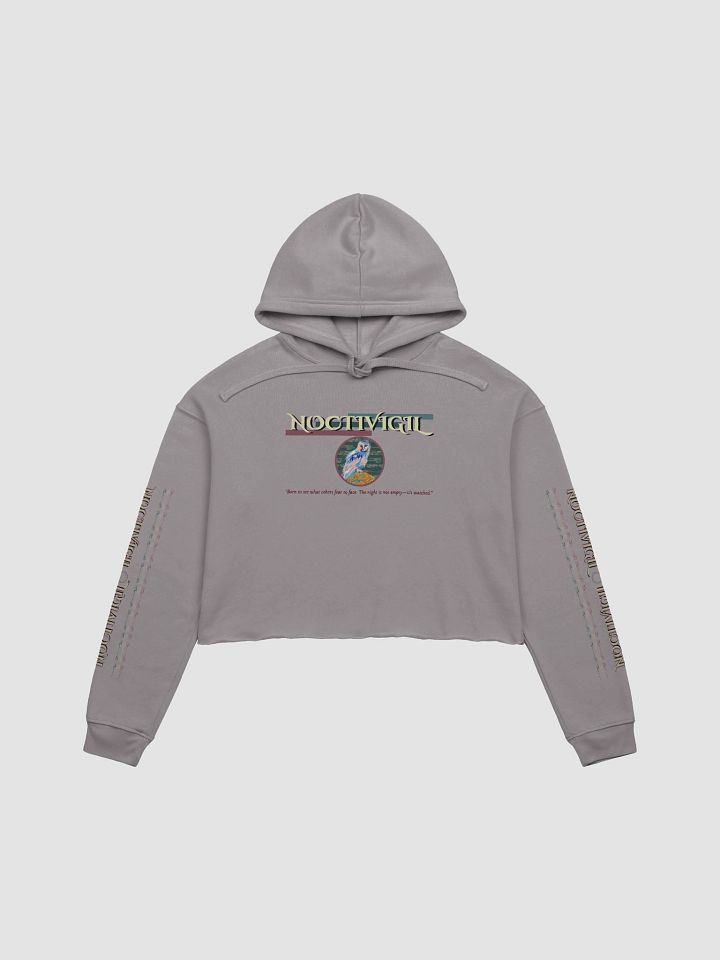 NOCTIVIGIL Bella+Canvas Fleece Crop Hoodie product image (1)