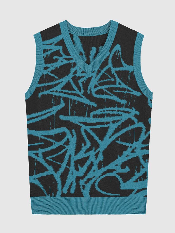 Graffiti Vibes V-Neck Vest product image (5)