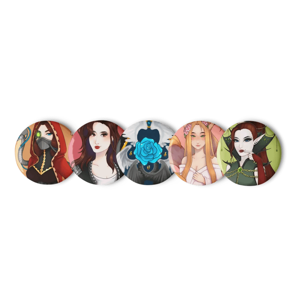 ASMR Tales Ladies Pin Set 2 product image (3)