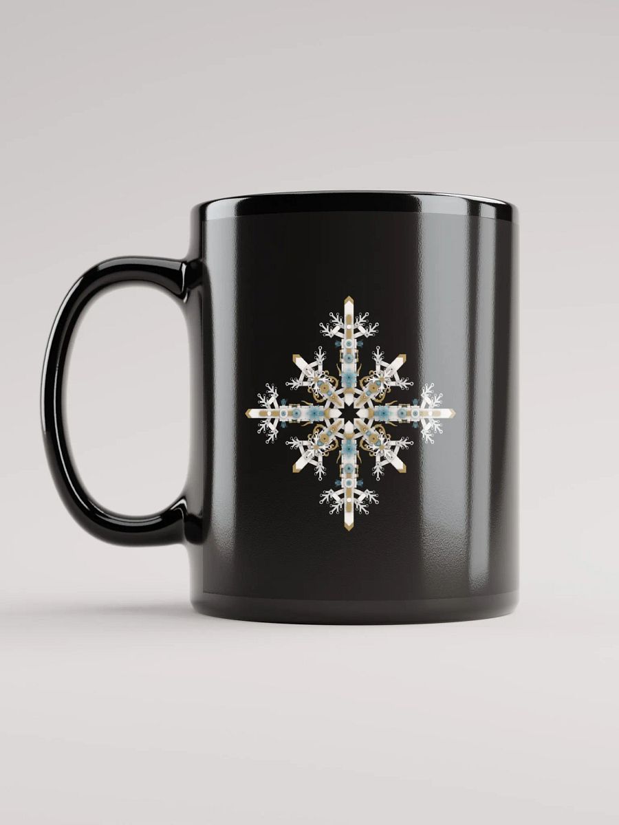 Christmas - Brick Snowflake - Black Mug product image (5)