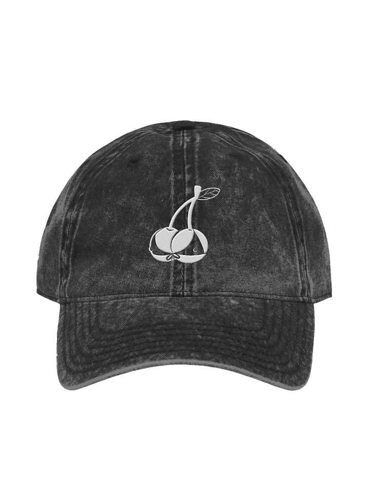 Cherry Hat - White Embroidery product image (1)