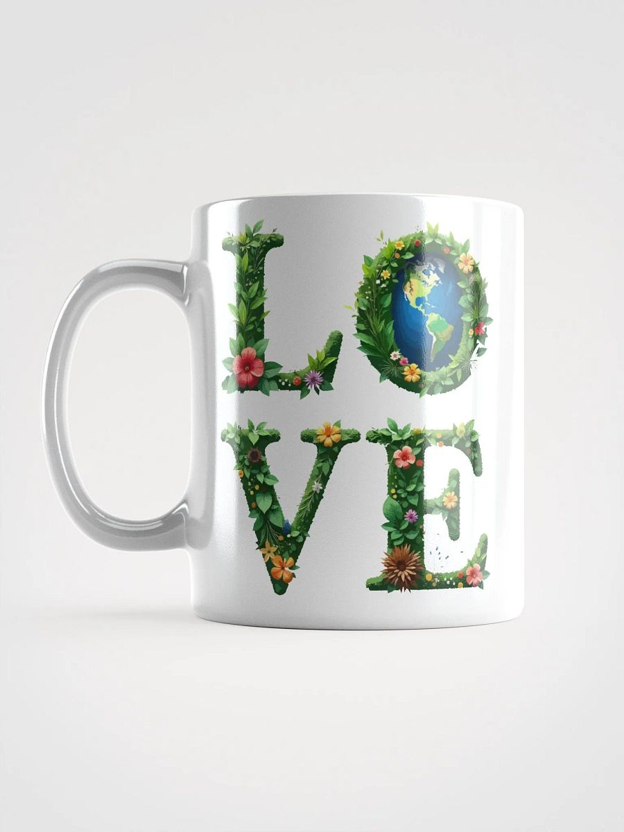 Love & Nature White Glossy Mug product image (1)