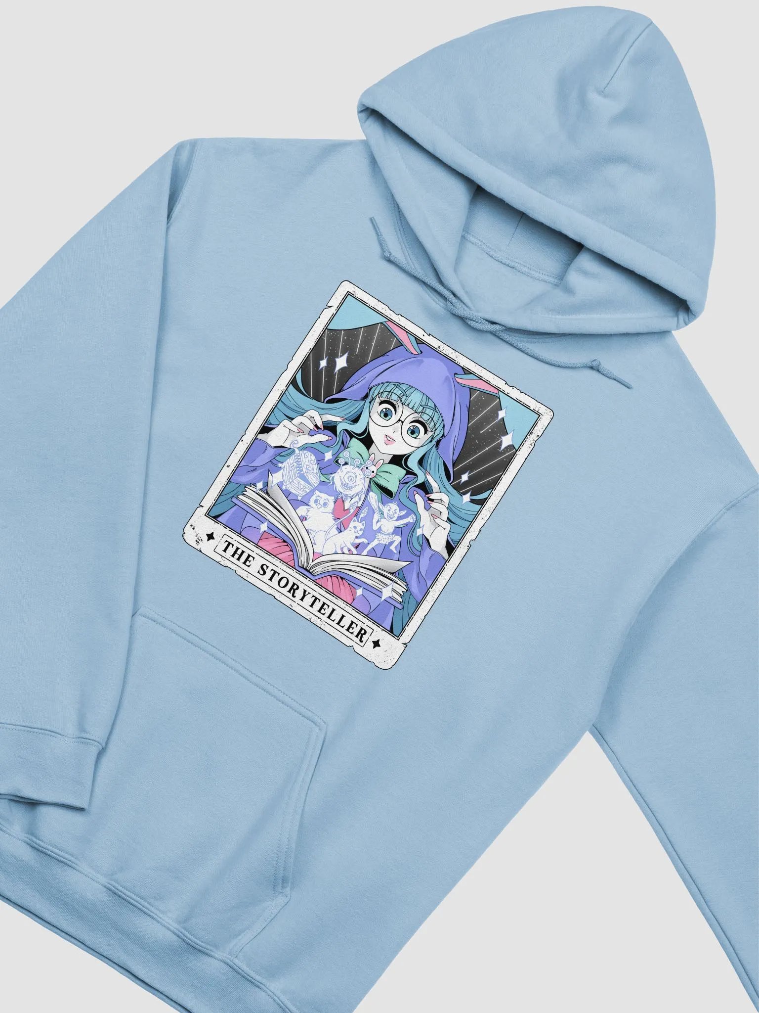 The Storyteller Tarot Card Hoodie [Simple] | Andromedomai product image (2)