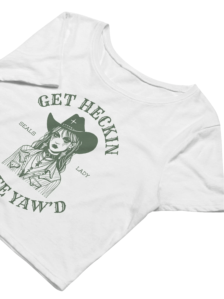 Heeee Yaw Crop Top - Green product image (5)