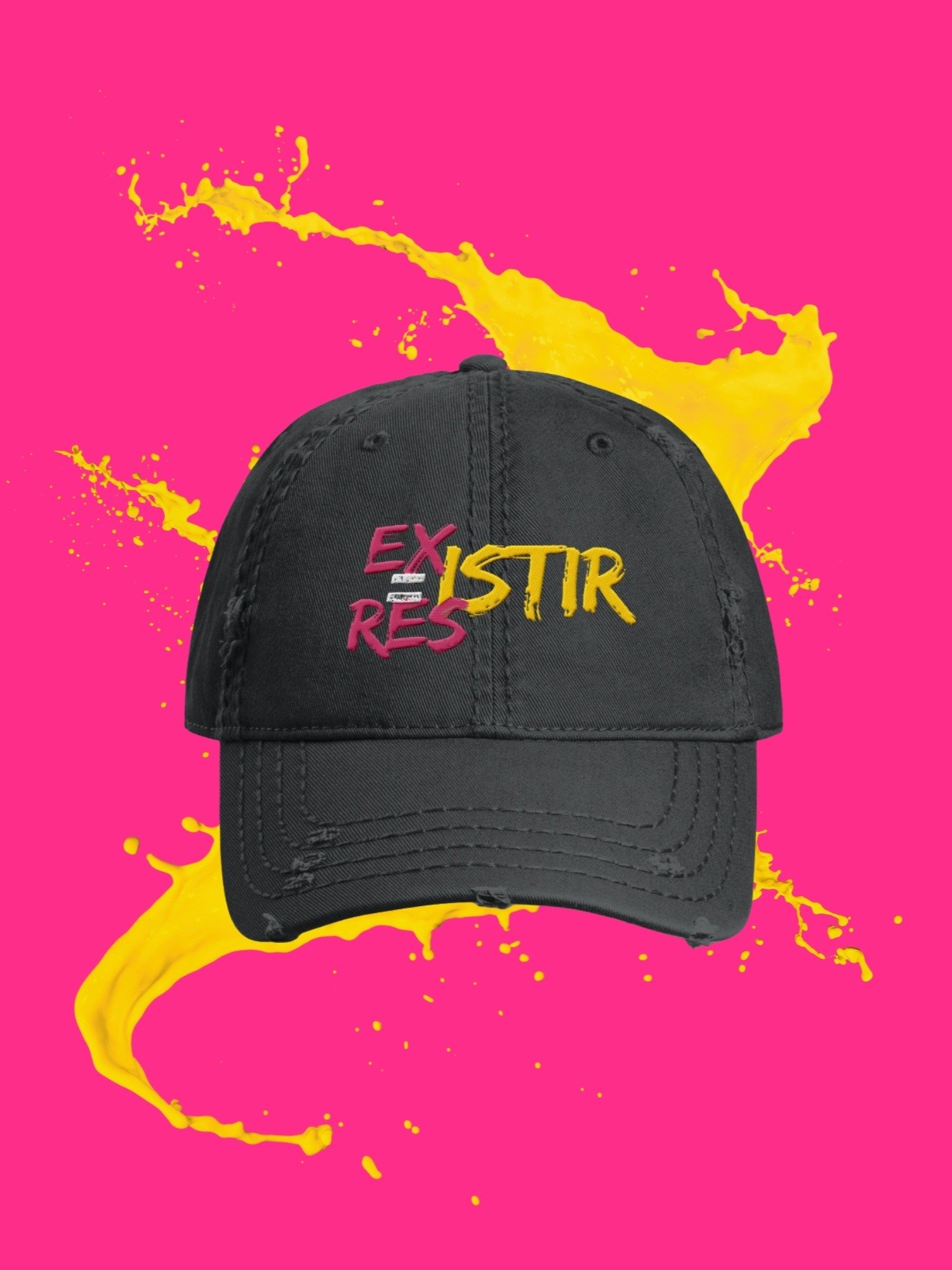 "Existir = Resistir" Distressed Hat product image (1)