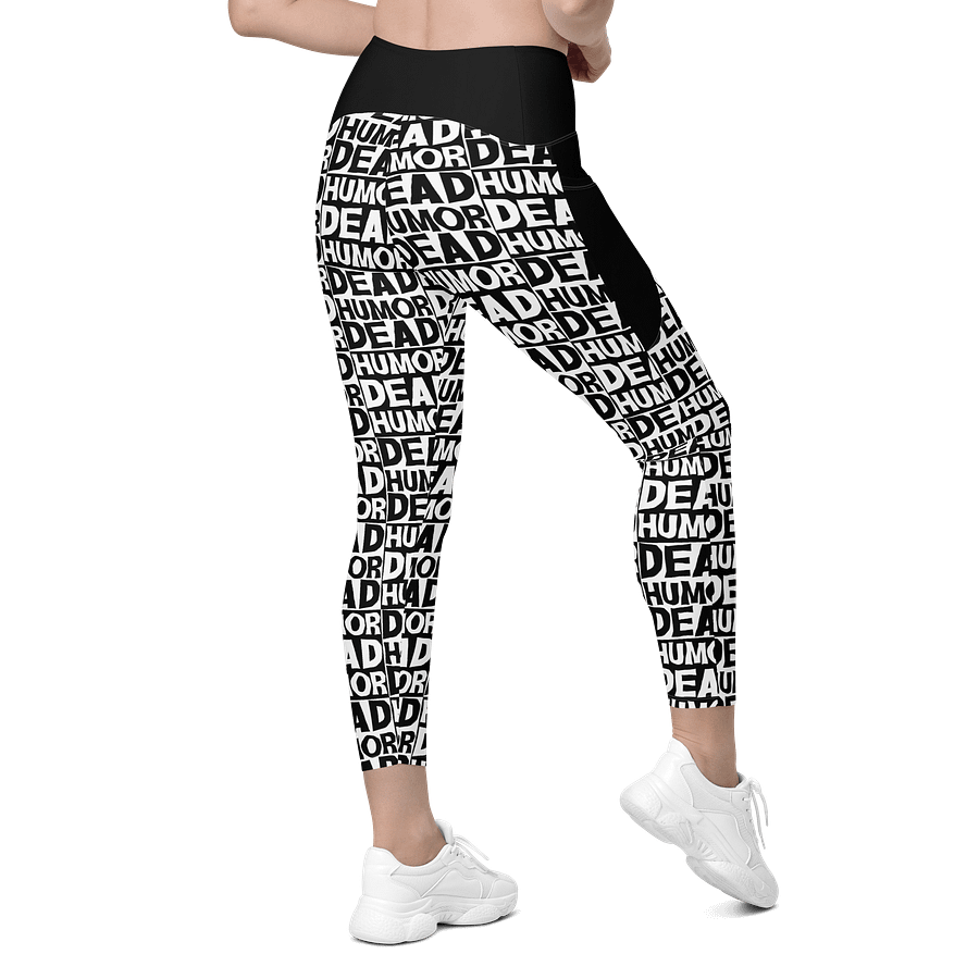 Checkerprint Crossover Leggings product image (9)