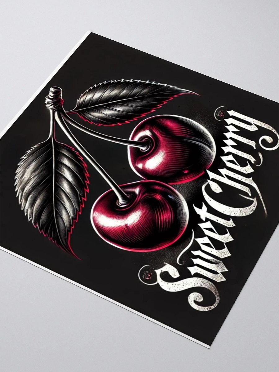 Cherry Delight Kiss Cut Stickers product image (8)