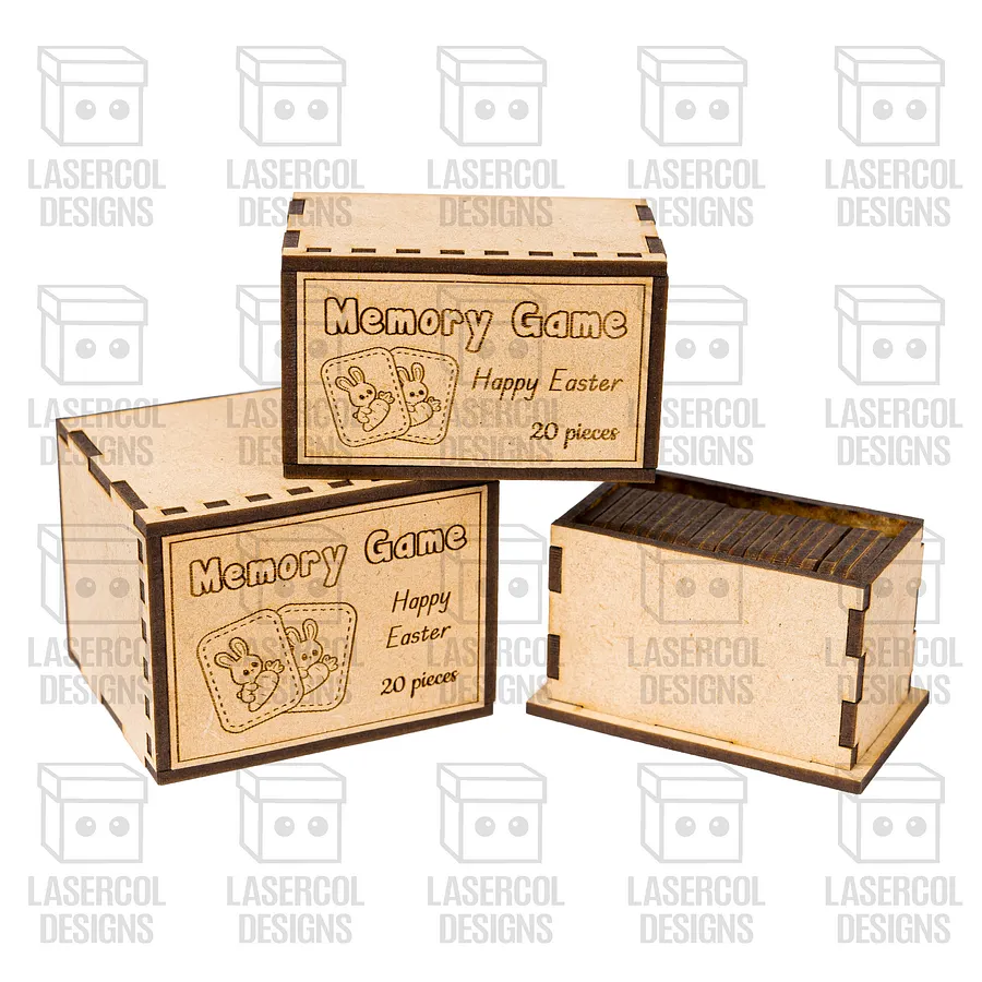Easter Memory Game (2 Sizes) - Laser Cut Files product image (10)