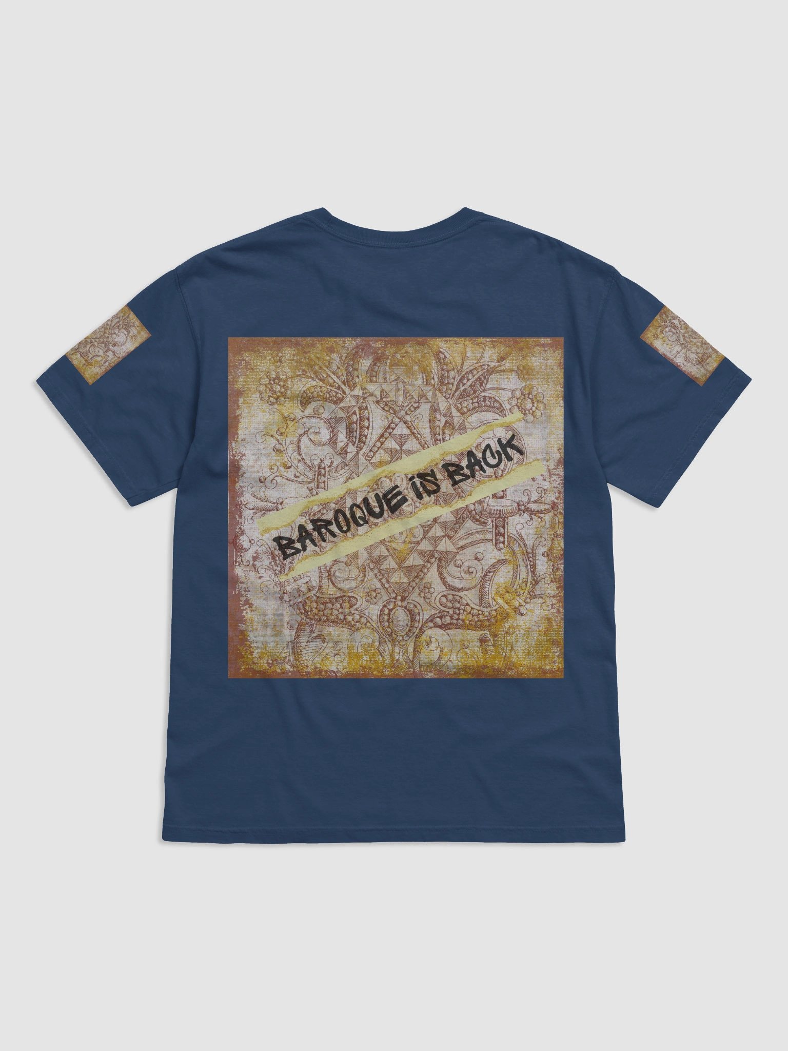 Baroque is Back. In Gold. The Tee product image (15)