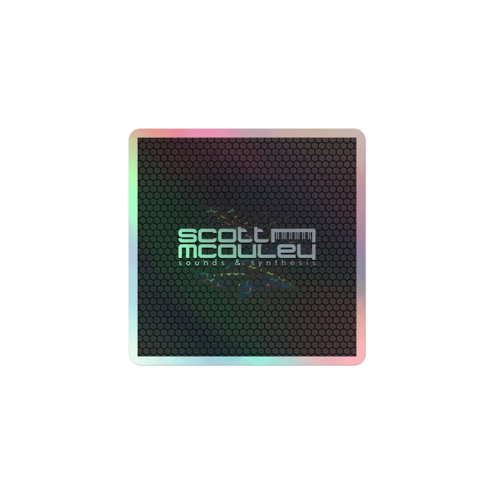 Holographic Hex Two Sticker Sheet product image (1)