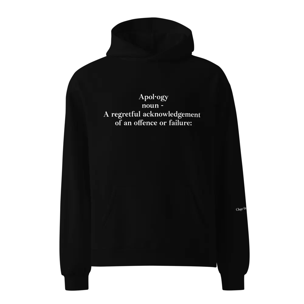 A APOLOGY. product image (1)