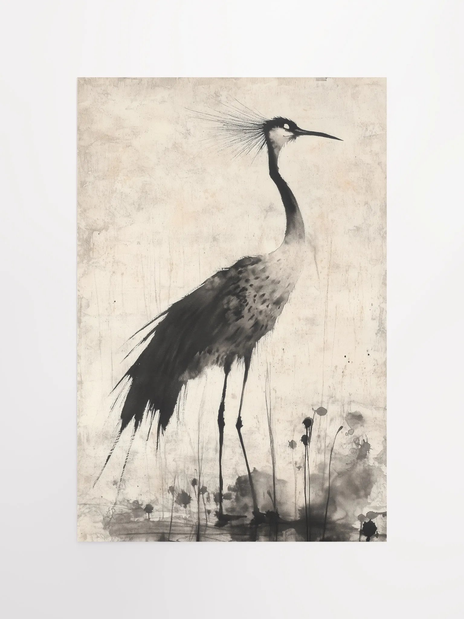 Sun's Origin: Crane I Art Print product image (1)