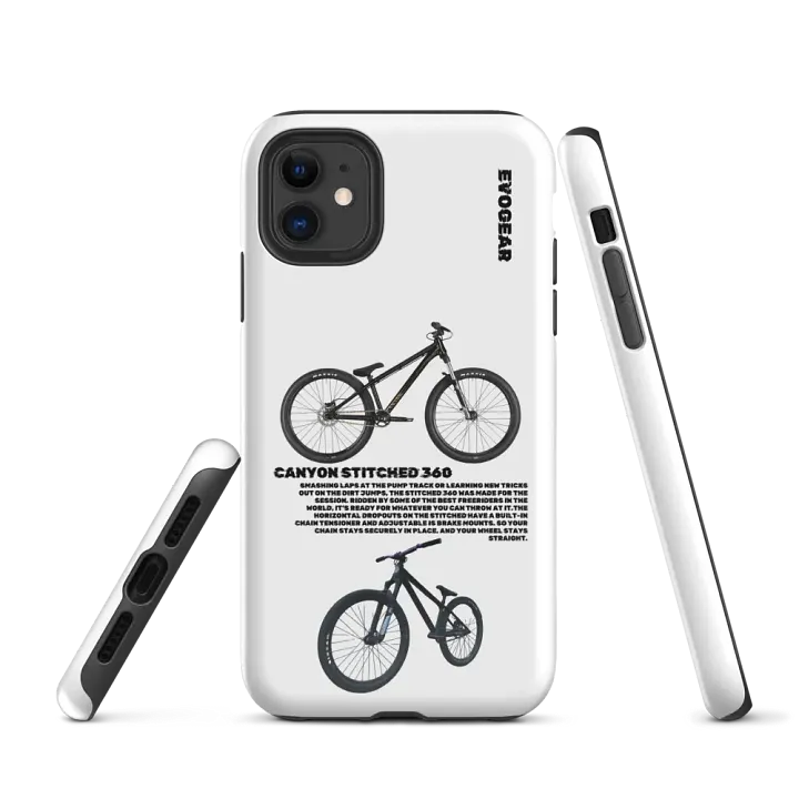 White Stitched 360 iPhone Case product image (1)