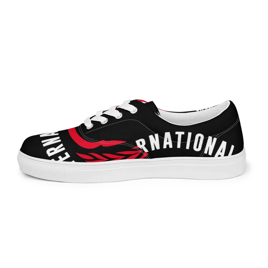 IFBNewsfeed.Org's Women's Lace-Up Canvas Shoes product image (4)