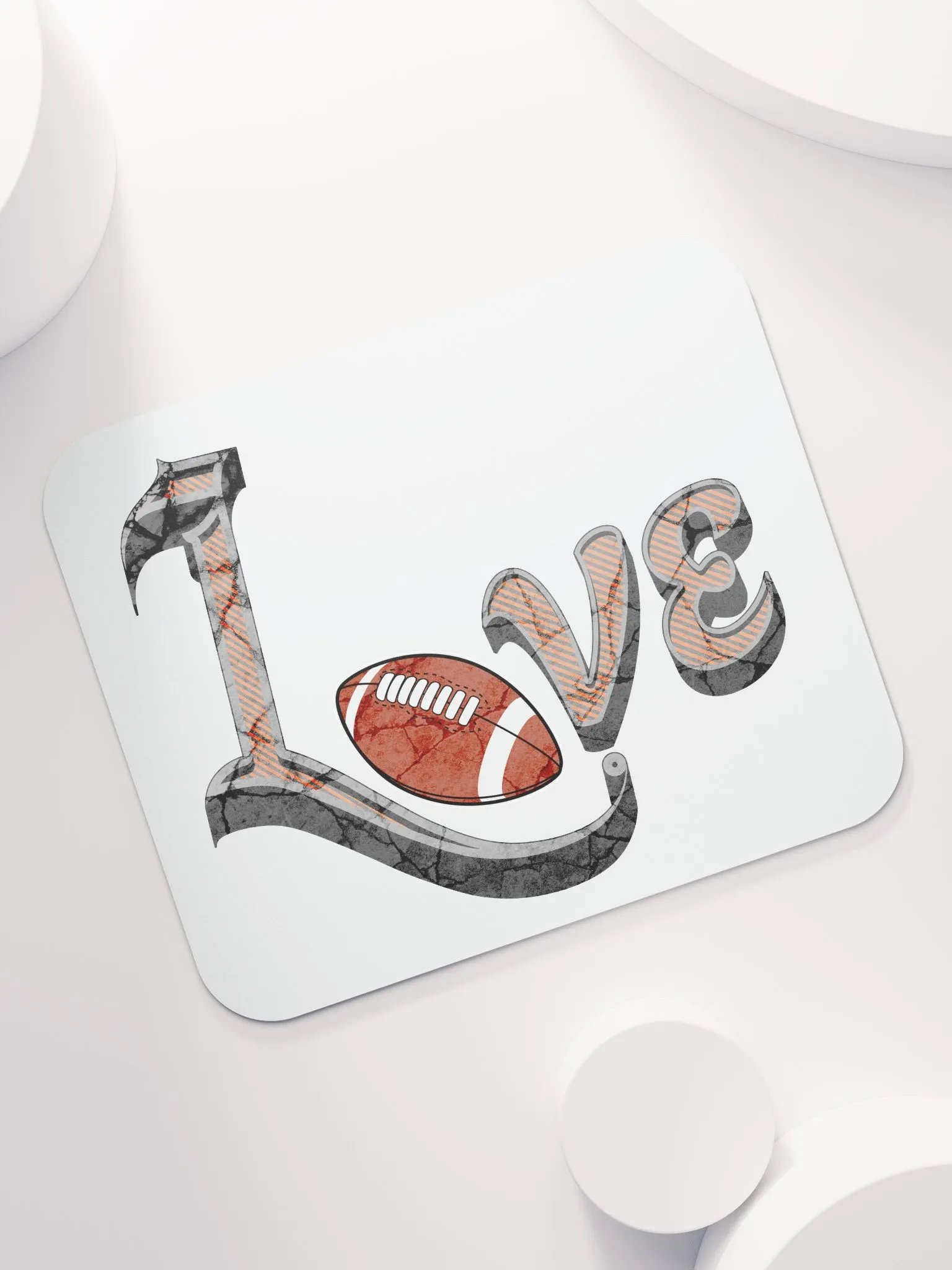 Love Football Mouse Pad product image (5)