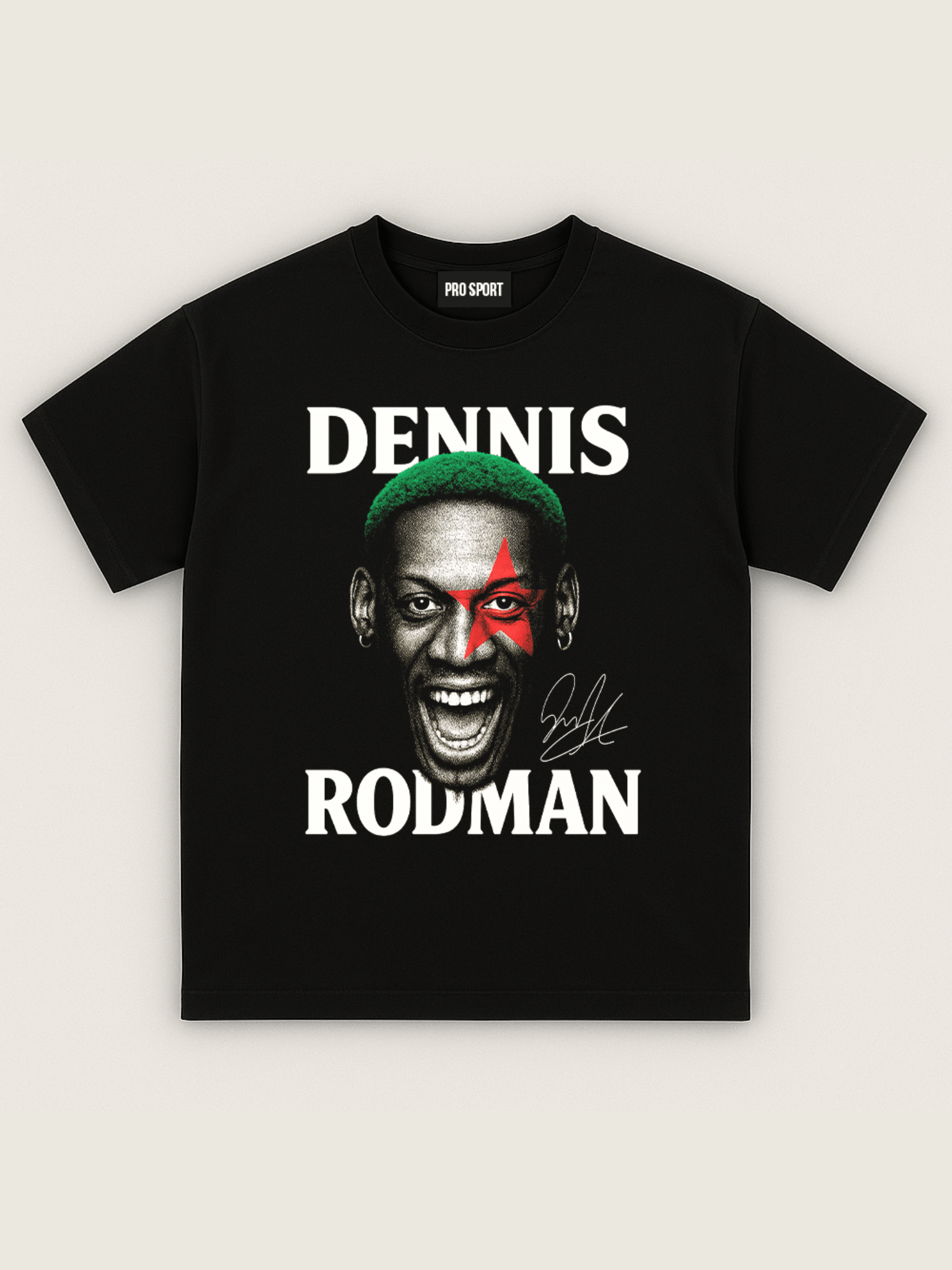 DENISH RODMAN "STAR" GRAPHIC T-SHIRT product image (1)