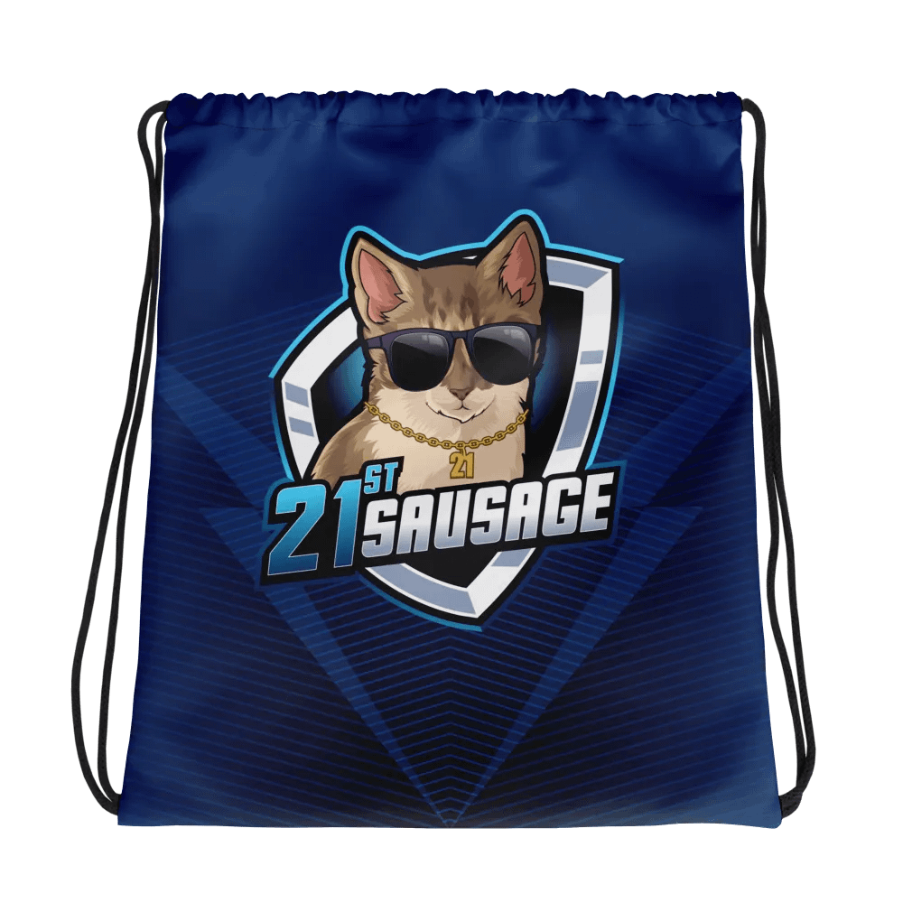 21st Sausage Drawstring Bag product image (1)