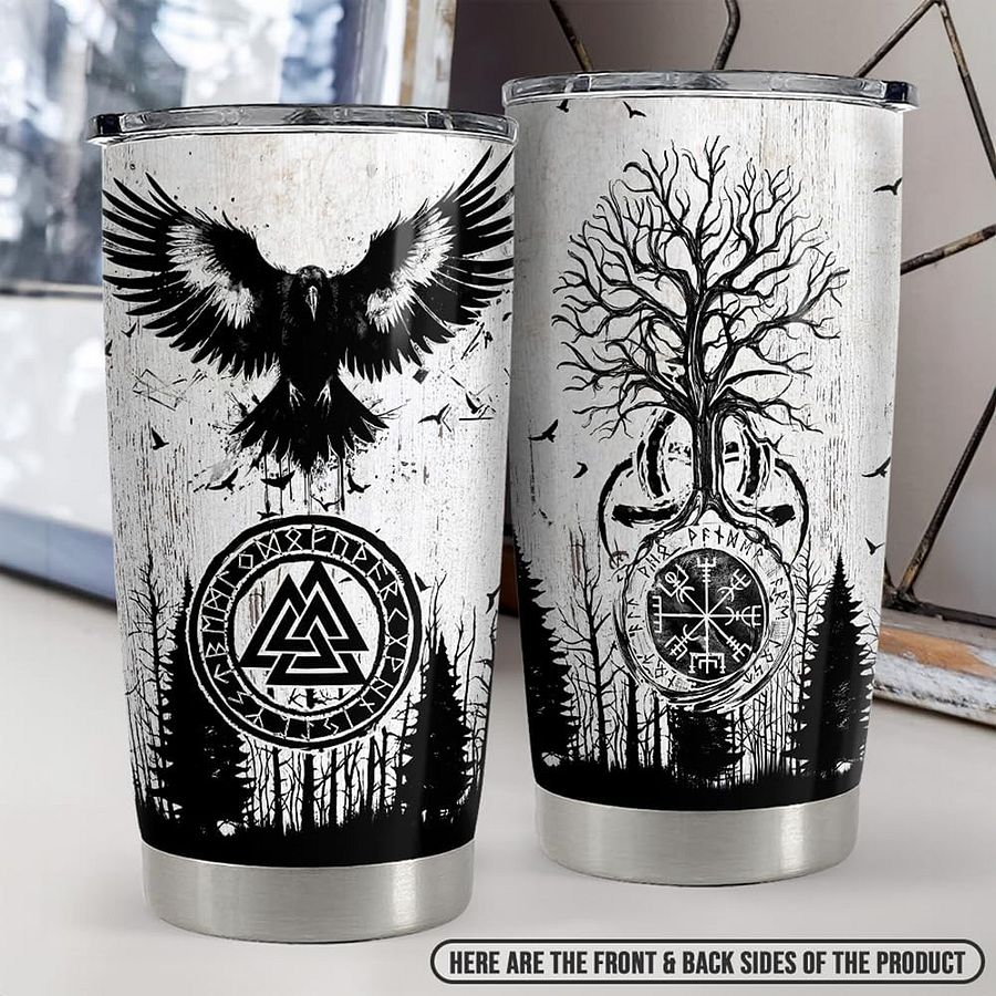 Viking Tumbler 20oz Stainless Steel Insulated Coffee Travel Mug - Bold, Durable, and Ready for Battle product image (7)
