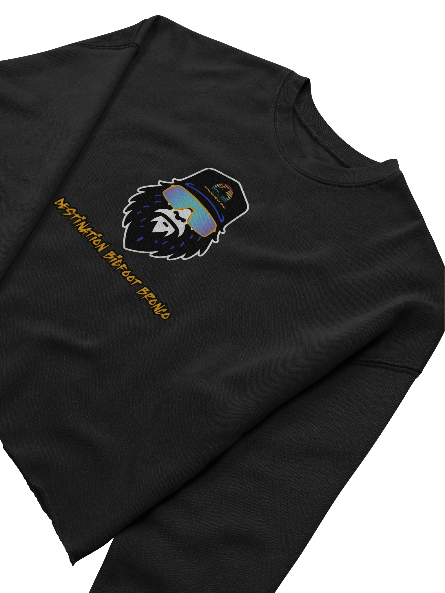 Destination Bigfoot Bronco Bigfoot Logo Bella+Canvas Women's Fleece Crop Sweatshirt (Multiple Colors Available) product image (13)